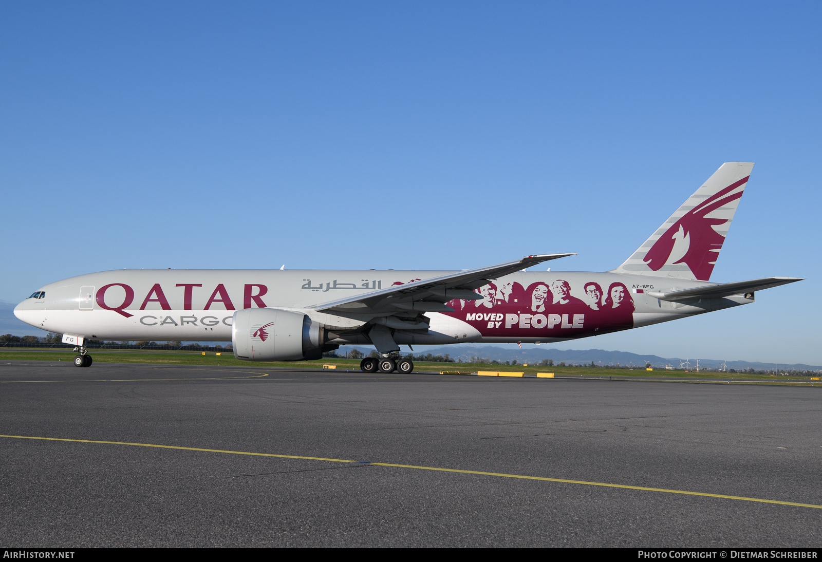 Aircraft Photo of A7-BFG | Boeing 777-FDZ | Qatar Airways Cargo | AirHistory.net #737409