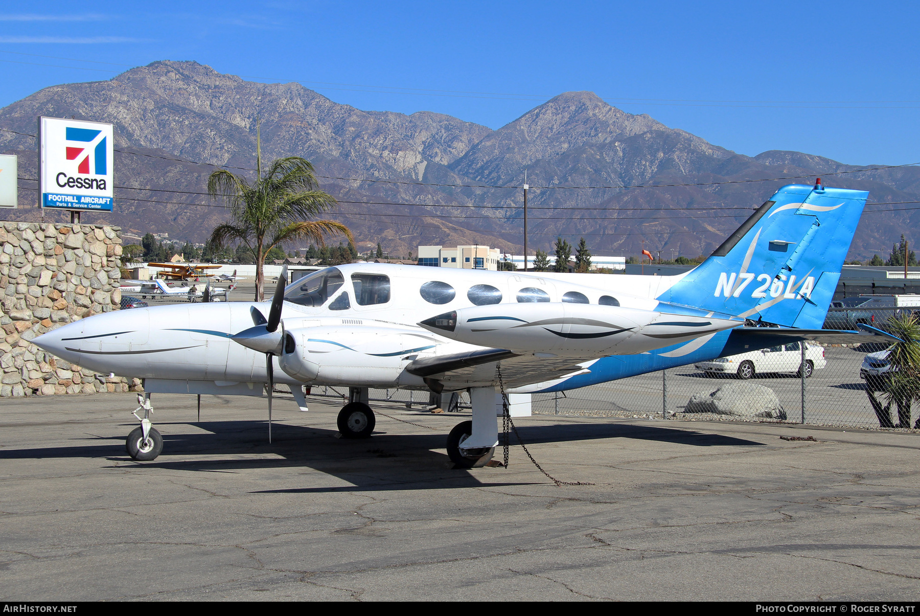 Aircraft Photo of N726LA | Cessna 421B Golden Eagle | AirHistory.net #737413