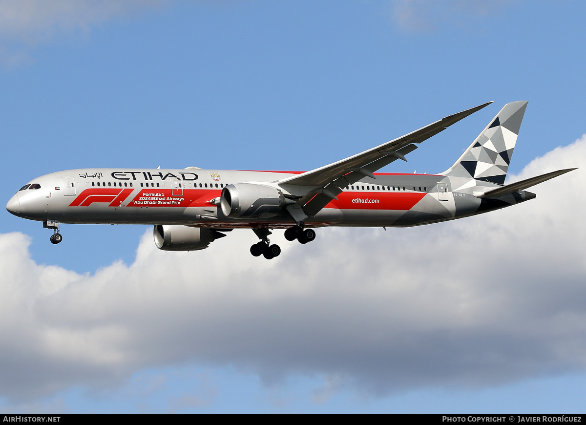 Aircraft Photo of A6-BLV | Boeing 787-9 Dreamliner | Etihad Airways | AirHistory.net #737451