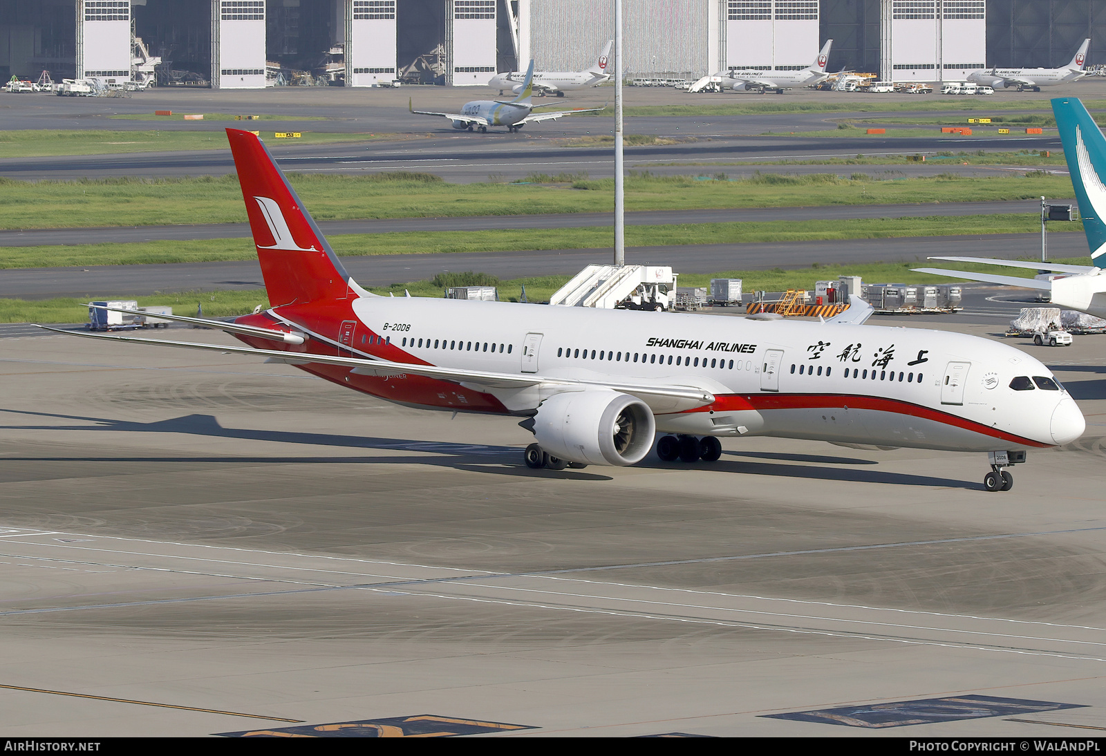 Aircraft Photo of B-20D8 | Boeing 787-9 Dreamliner | Shanghai Airlines | AirHistory.net #737468