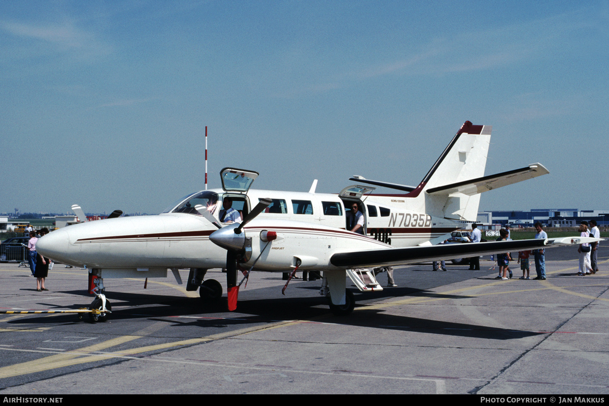 Aircraft Photo of N7035B | Reims F406 Caravan II | AirHistory.net #737487