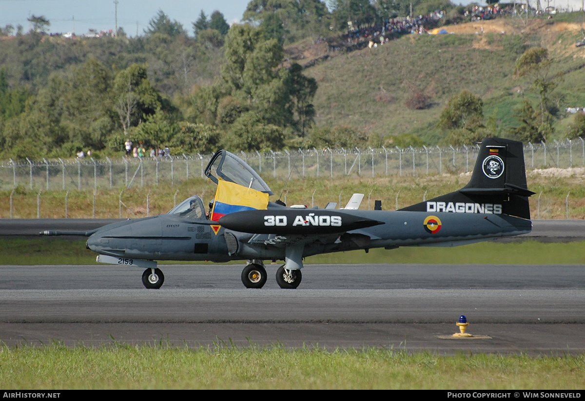 Aircraft Photo of FAC2153 | Cessna OA-37B Dragonfly (318E) | Colombia - Air Force | AirHistory.net #737489