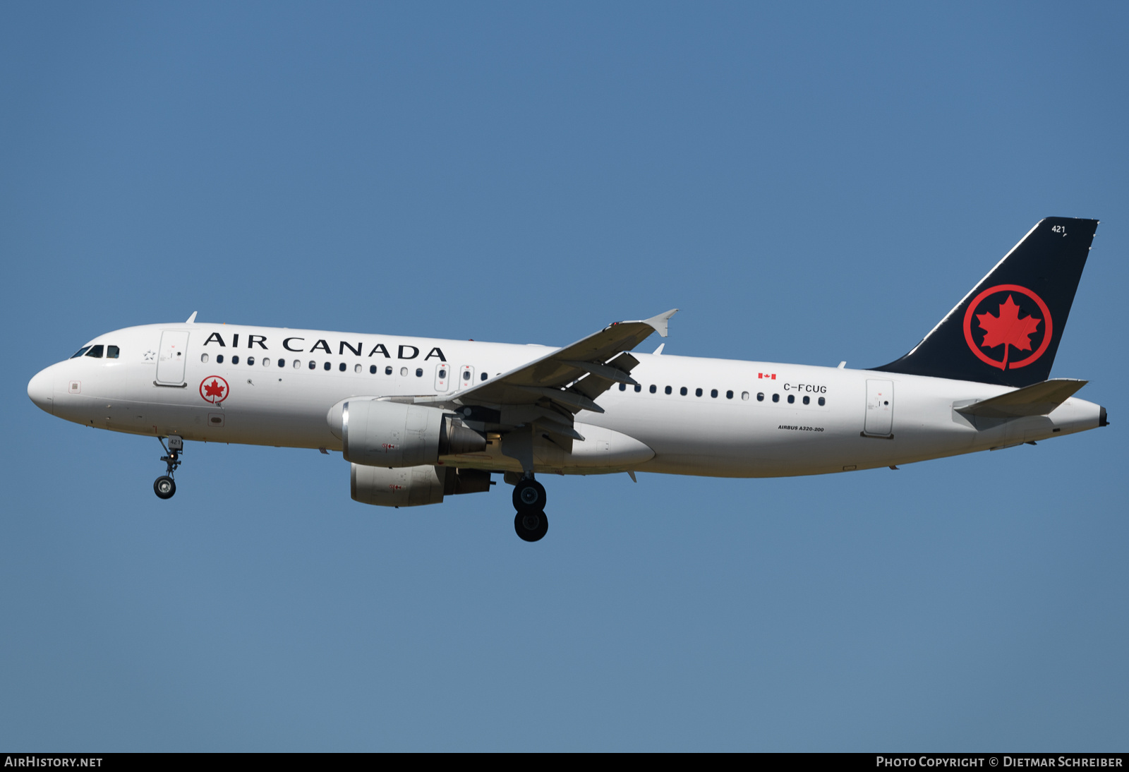 Aircraft Photo of C-FCUG | Airbus A320-214 | Air Canada | AirHistory.net #737490