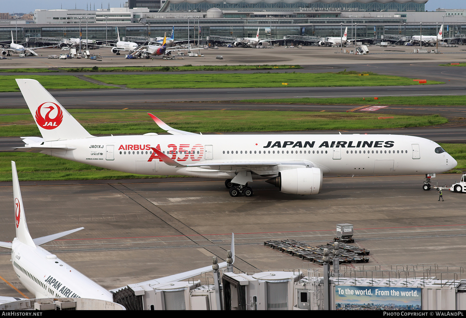 Aircraft Photo of JA01XJ | Airbus A350-941 | Japan Airlines - JAL | AirHistory.net #737495