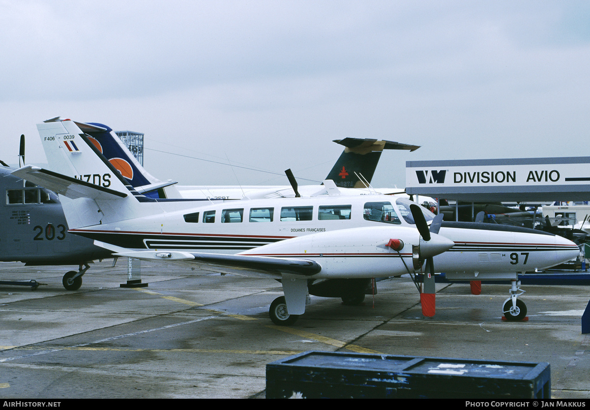 Aircraft Photo of F-WZDS | Reims F406 Vigilant | France - Customs | AirHistory.net #737496