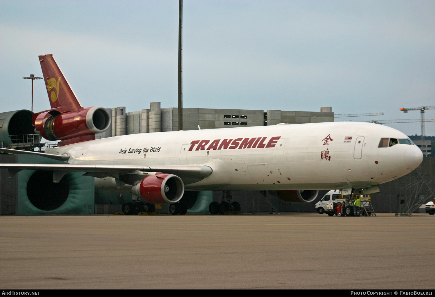 Aircraft Photo of 9M-TGS | McDonnell Douglas MD-11/F | Transmile Air Services | AirHistory.net #737531