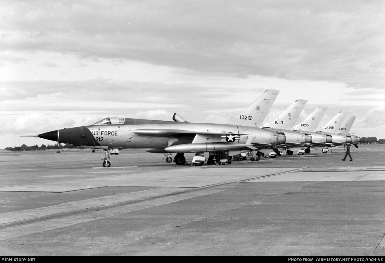 Aircraft Photo of 61-0212 / 10212 | Republic F-105D Thunderchief | USA - Air Force | AirHistory.net #737561