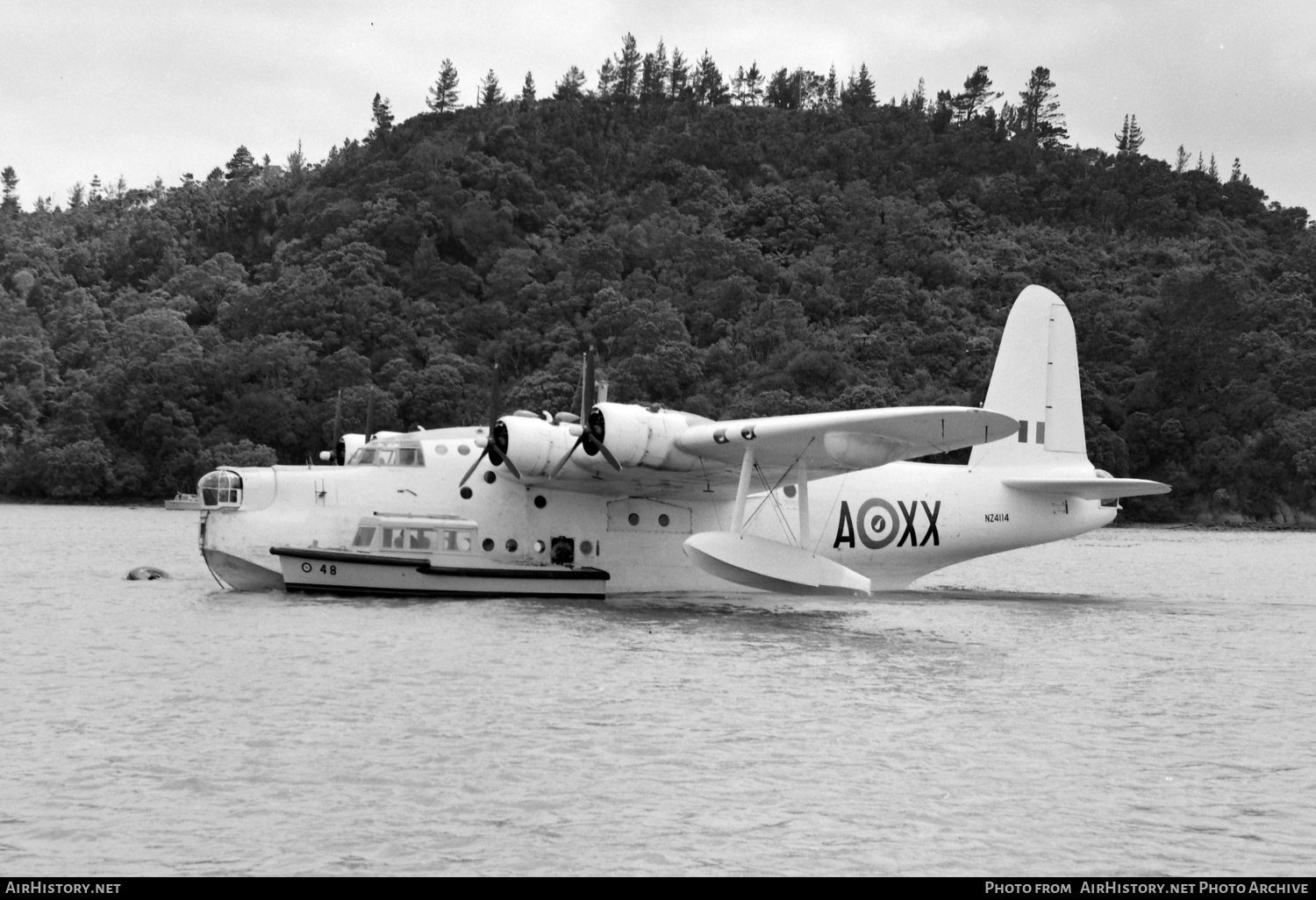 Aircraft Photo of NZ4114 | Short S.25 Sunderland 5 | New Zealand - Air Force | AirHistory.net #737562