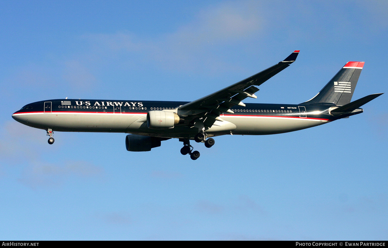 Aircraft Photo of N674UW | Airbus A330-323 | US Airways | AirHistory.net #737569