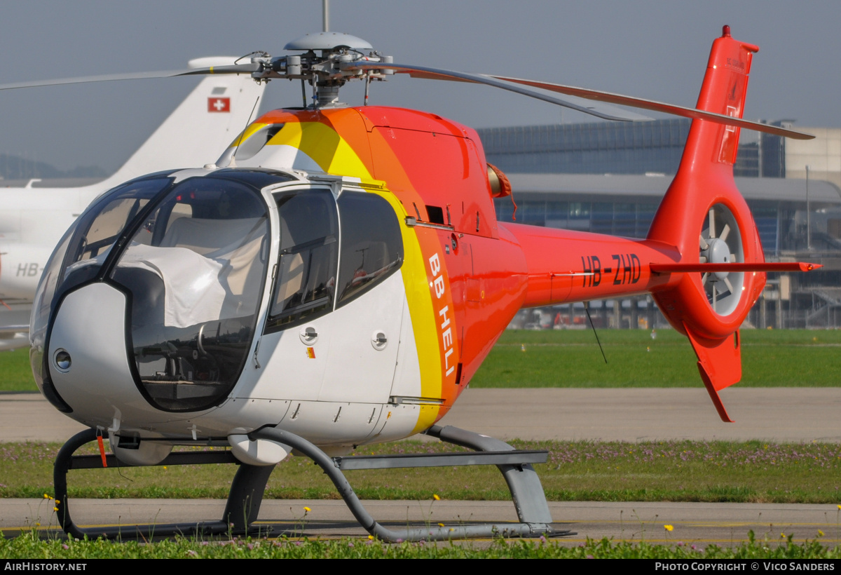Aircraft Photo of HB-ZHD | Eurocopter EC-120B Colibri | BB Heli | AirHistory.net #737580