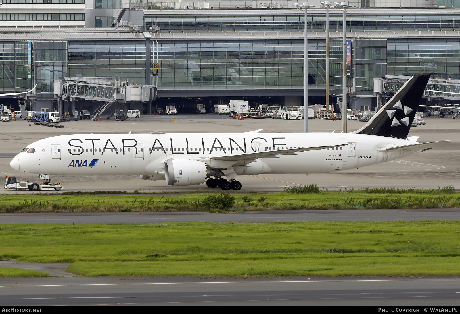 Aircraft Photo of JA872A | Boeing 787-9 Dreamliner | All Nippon Airways - ANA | AirHistory.net #737597