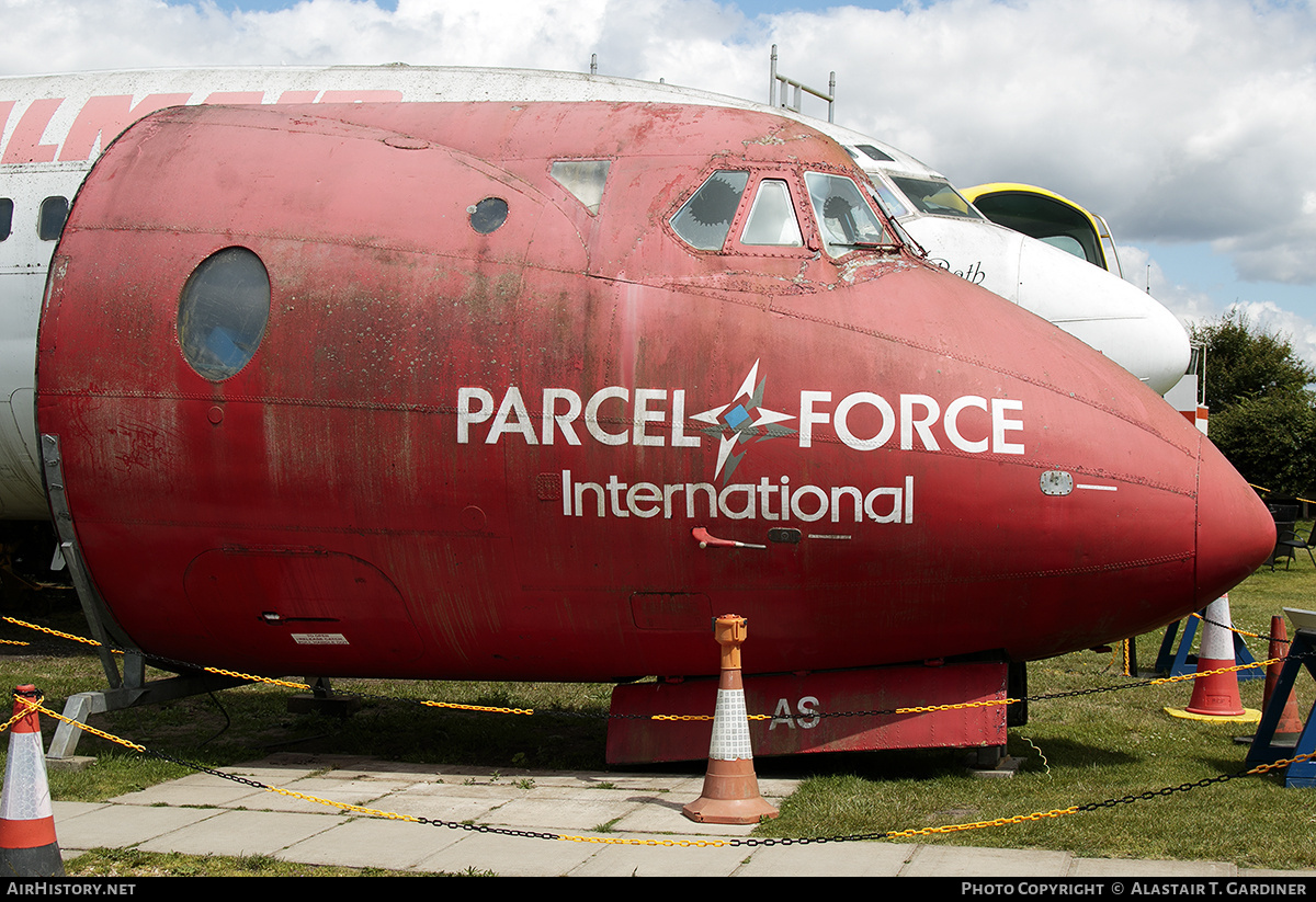 Aircraft Photo of G-OPAS | Vickers 806 Viscount | Parcelforce | AirHistory.net #737603