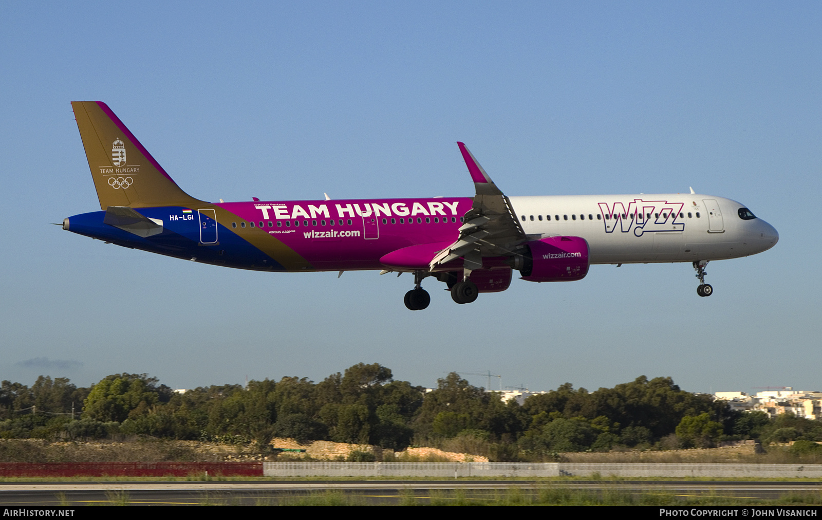 Aircraft Photo of HA-LGI | Airbus A321-271NX | Wizz Air | AirHistory.net #737604