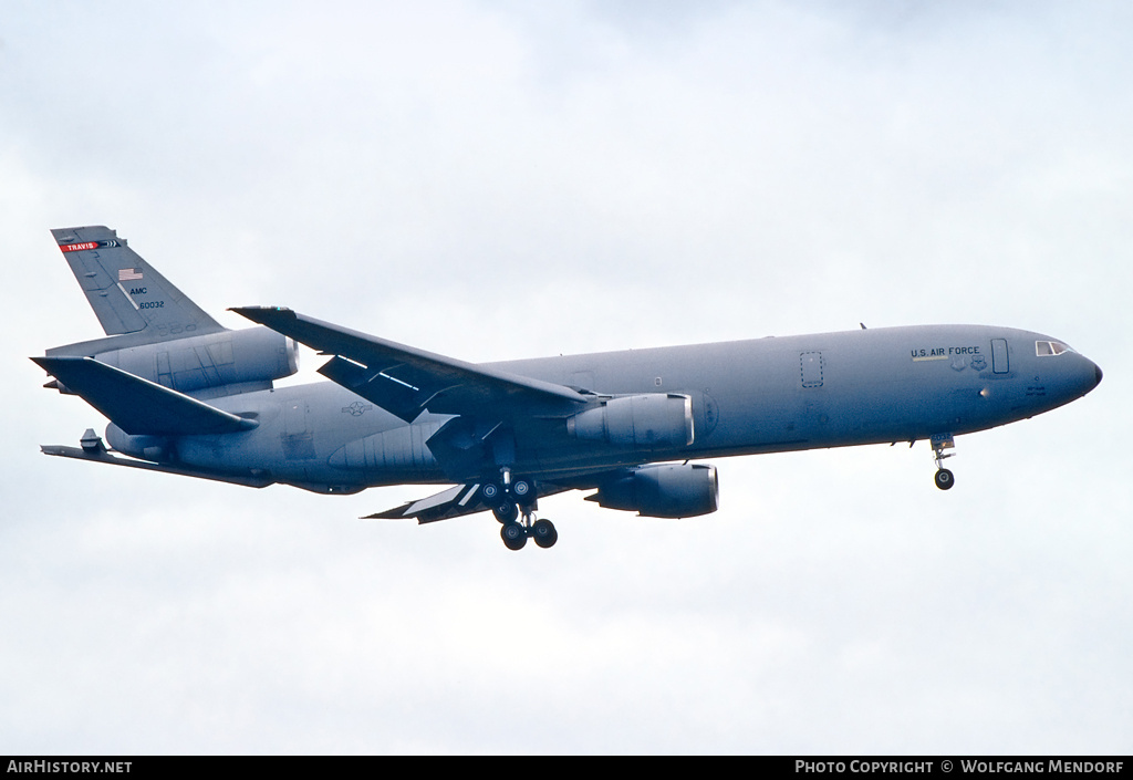 Aircraft Photo of 86-0032 / 60032 | McDonnell Douglas KC-10A Extender (DC-10-30CF) | USA - Air Force | AirHistory.net #737654