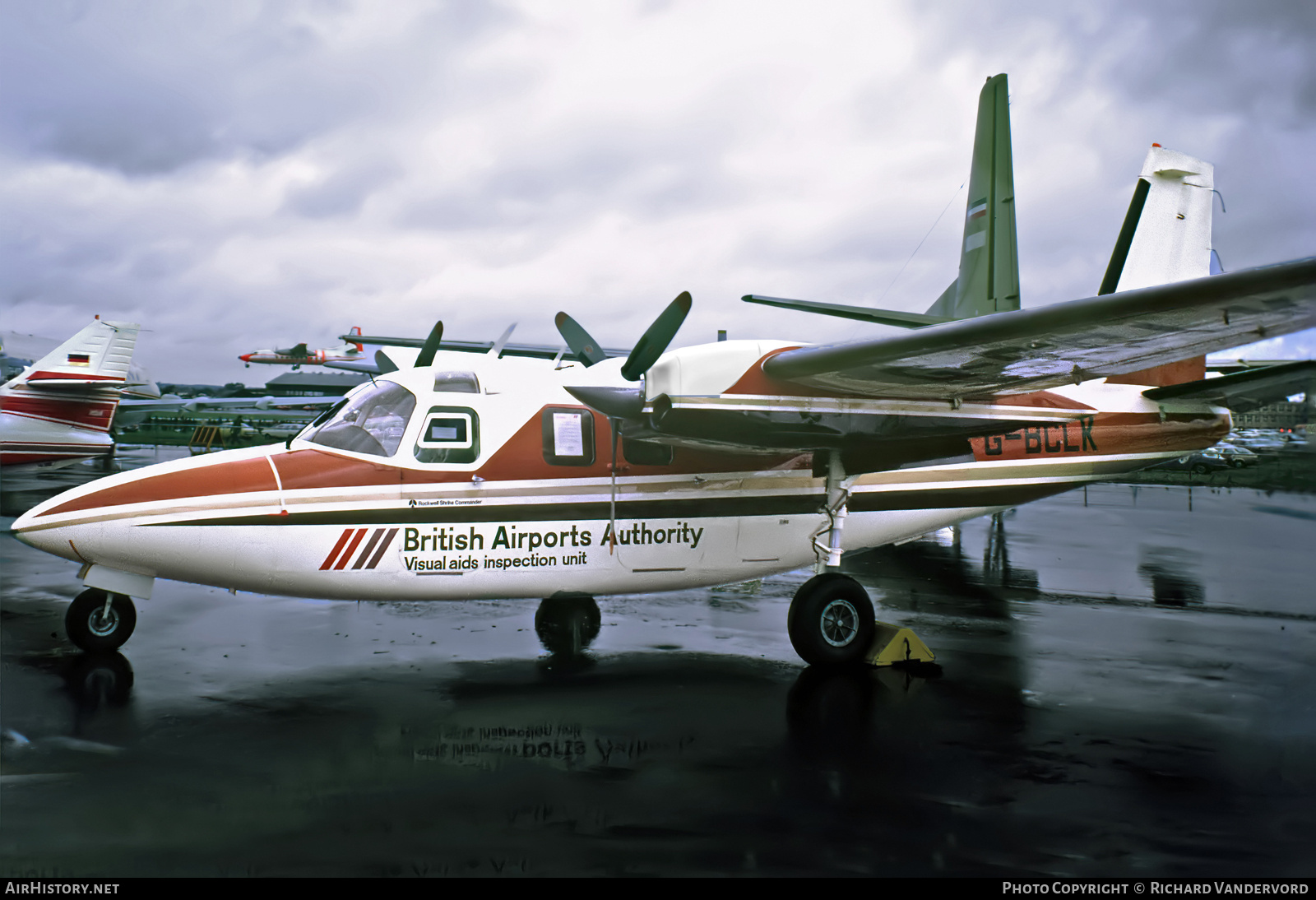 Aircraft Photo of G-BCLK | Aero Commander 500S Shrike Commander | British Airports Authority | AirHistory.net #737664
