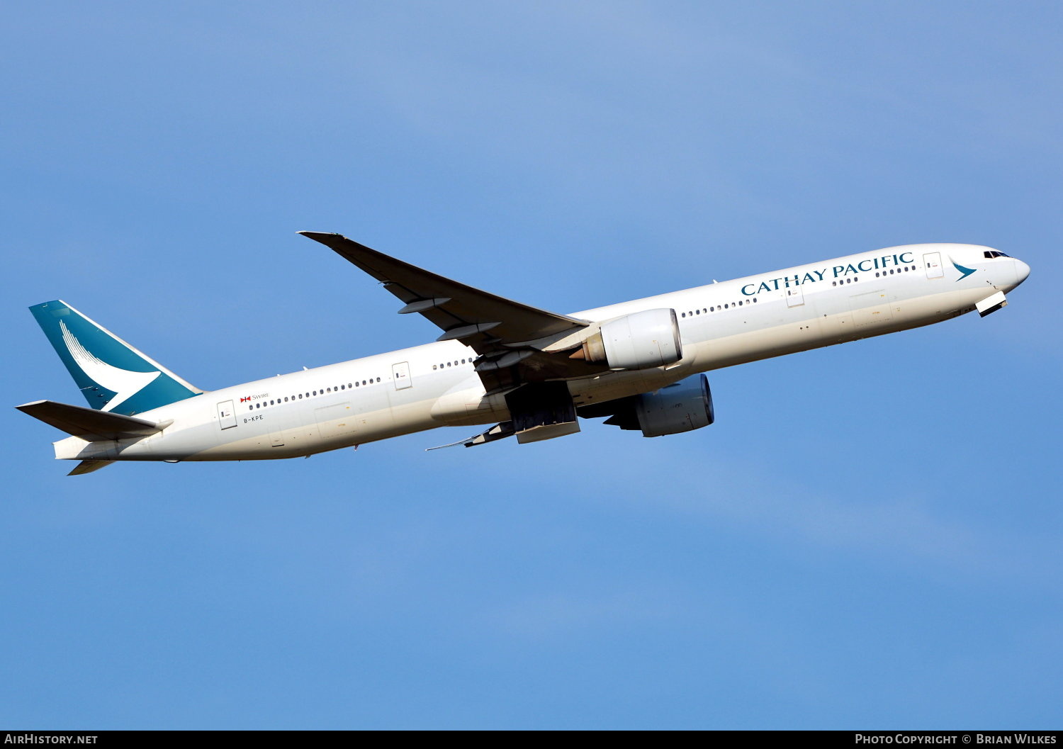 Aircraft Photo of B-KPE | Boeing 777-367/ER | Cathay Pacific Airways | AirHistory.net #737692
