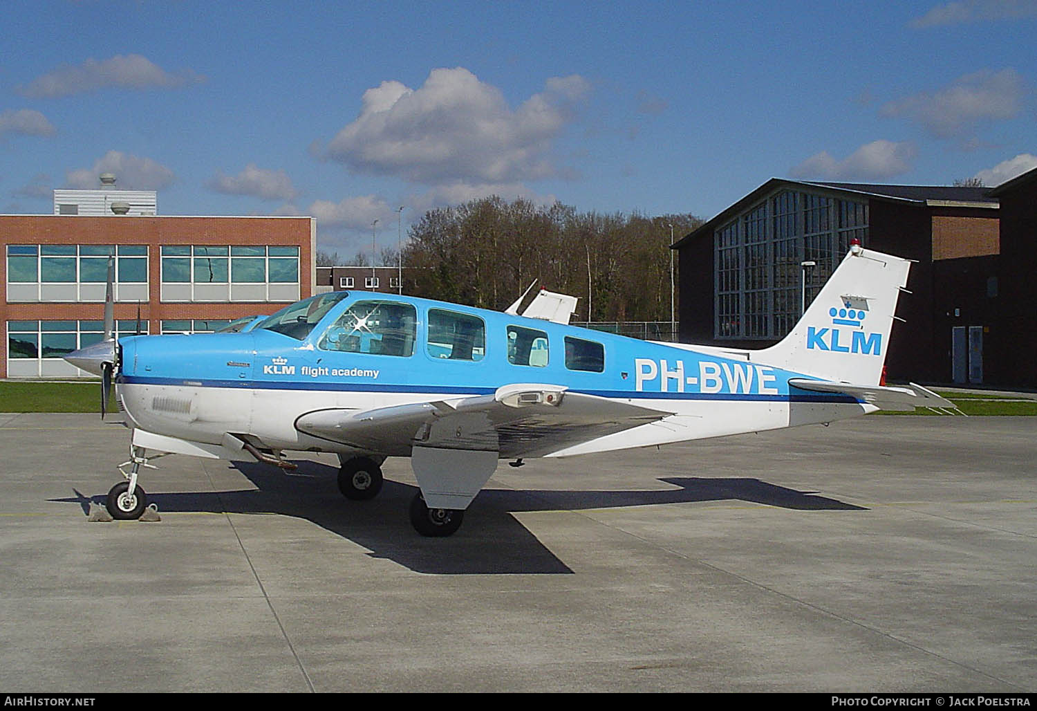 Aircraft Photo of PH-BWE | Beech A36 Bonanza 36 | KLM Flight Academy | AirHistory.net #737699