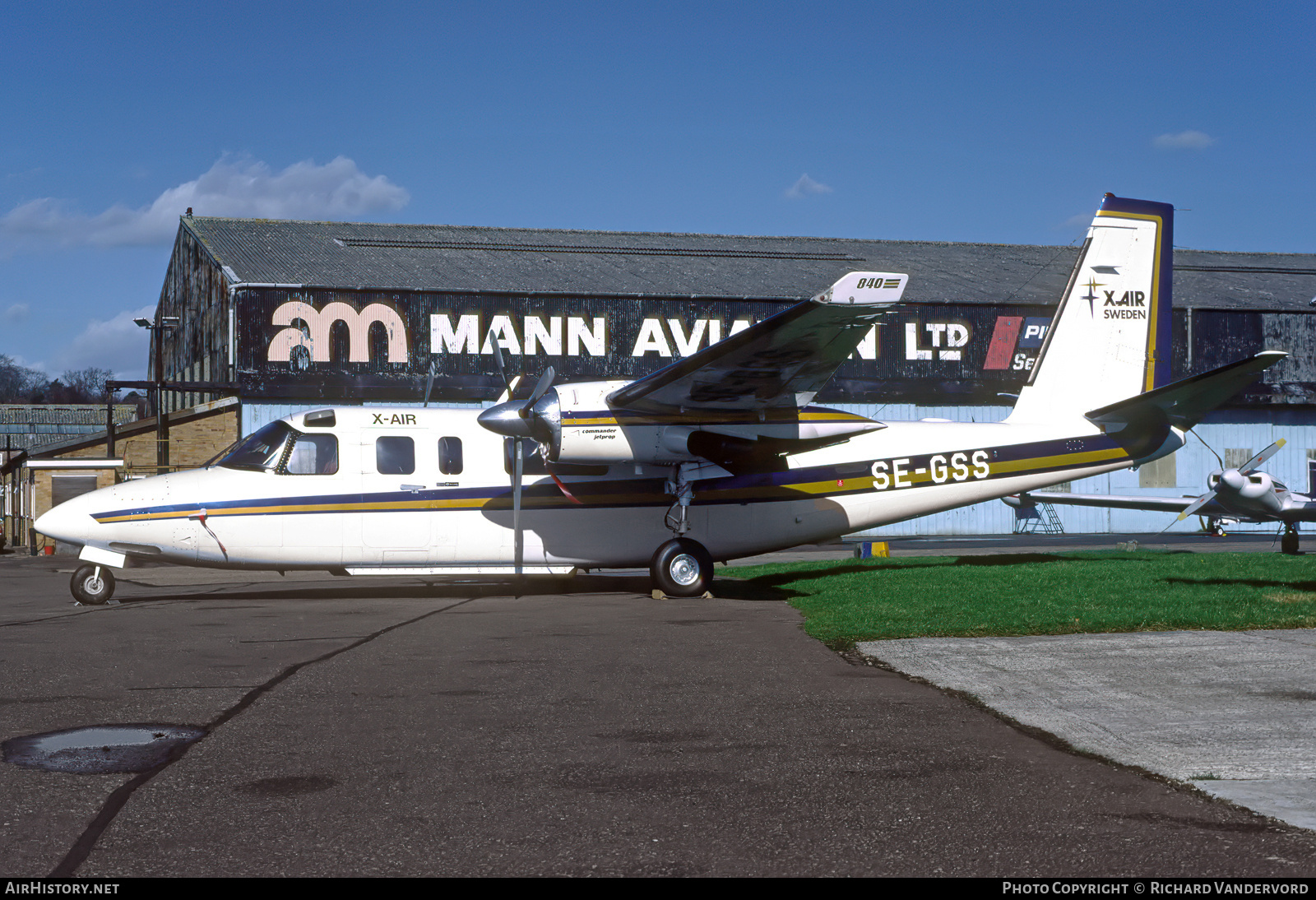Aircraft Photo of SE-GSS | Rockwell 690C Jetprop 840 | X-Air Taxiflyg | AirHistory.net #737716