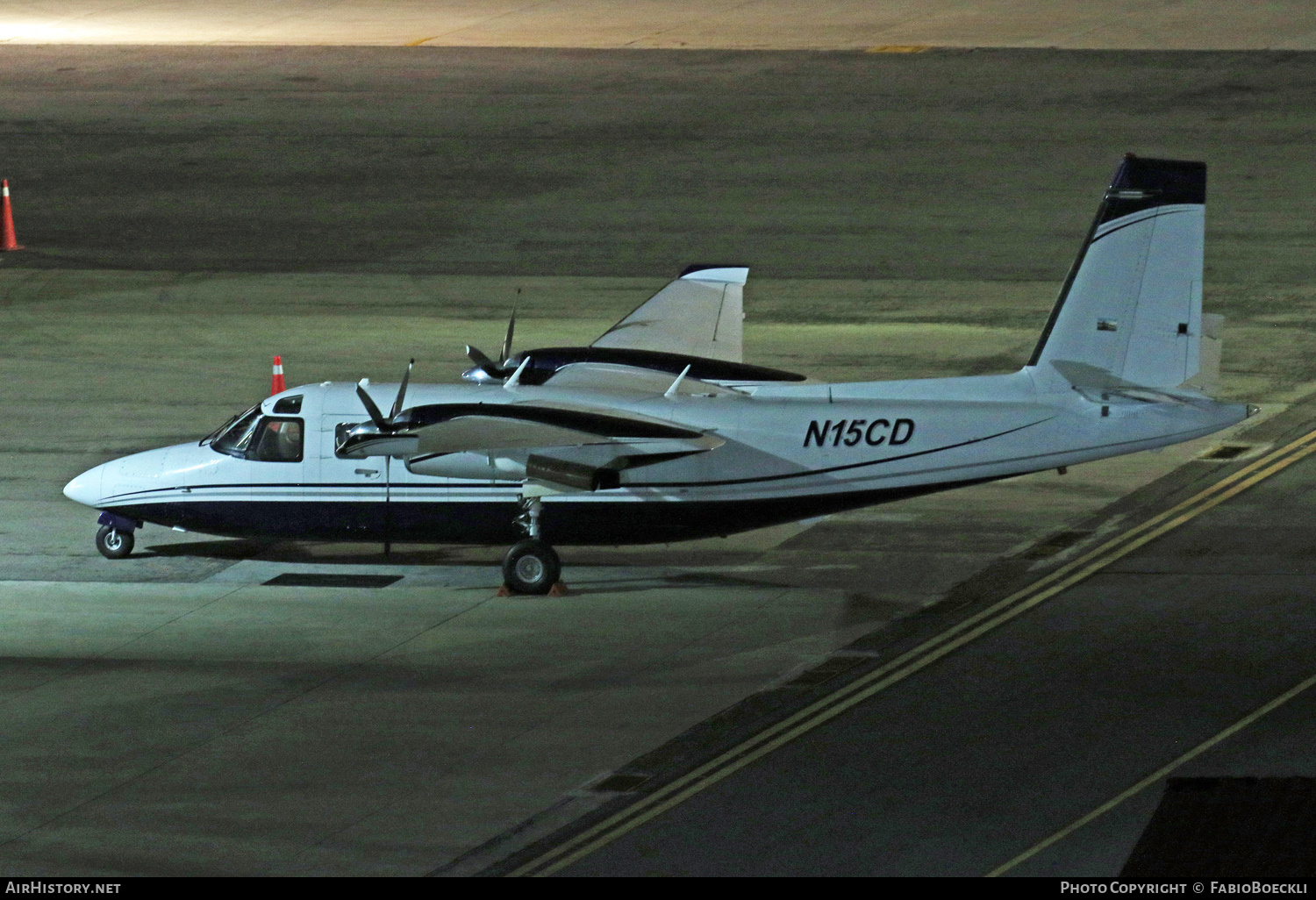 Aircraft Photo of N15CD | Rockwell 690A Turbo Commander | AirHistory.net #737723