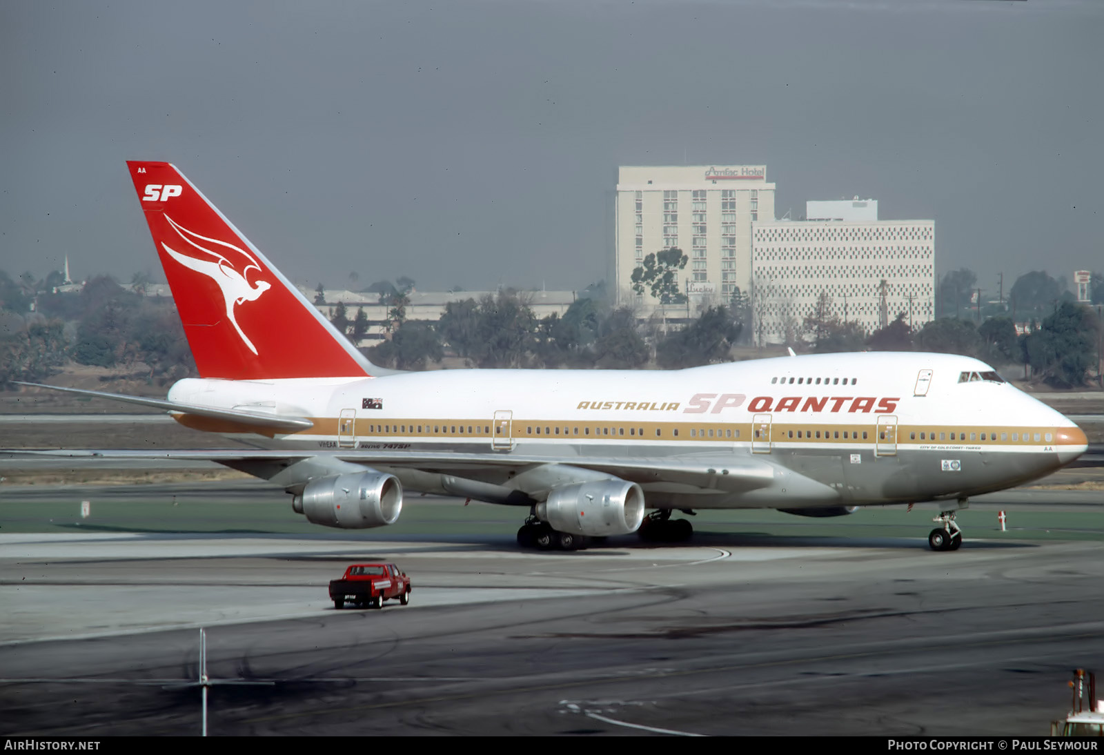 Aircraft Photo of VH-EAA | Boeing 747SP-38 | Qantas | AirHistory.net #737724