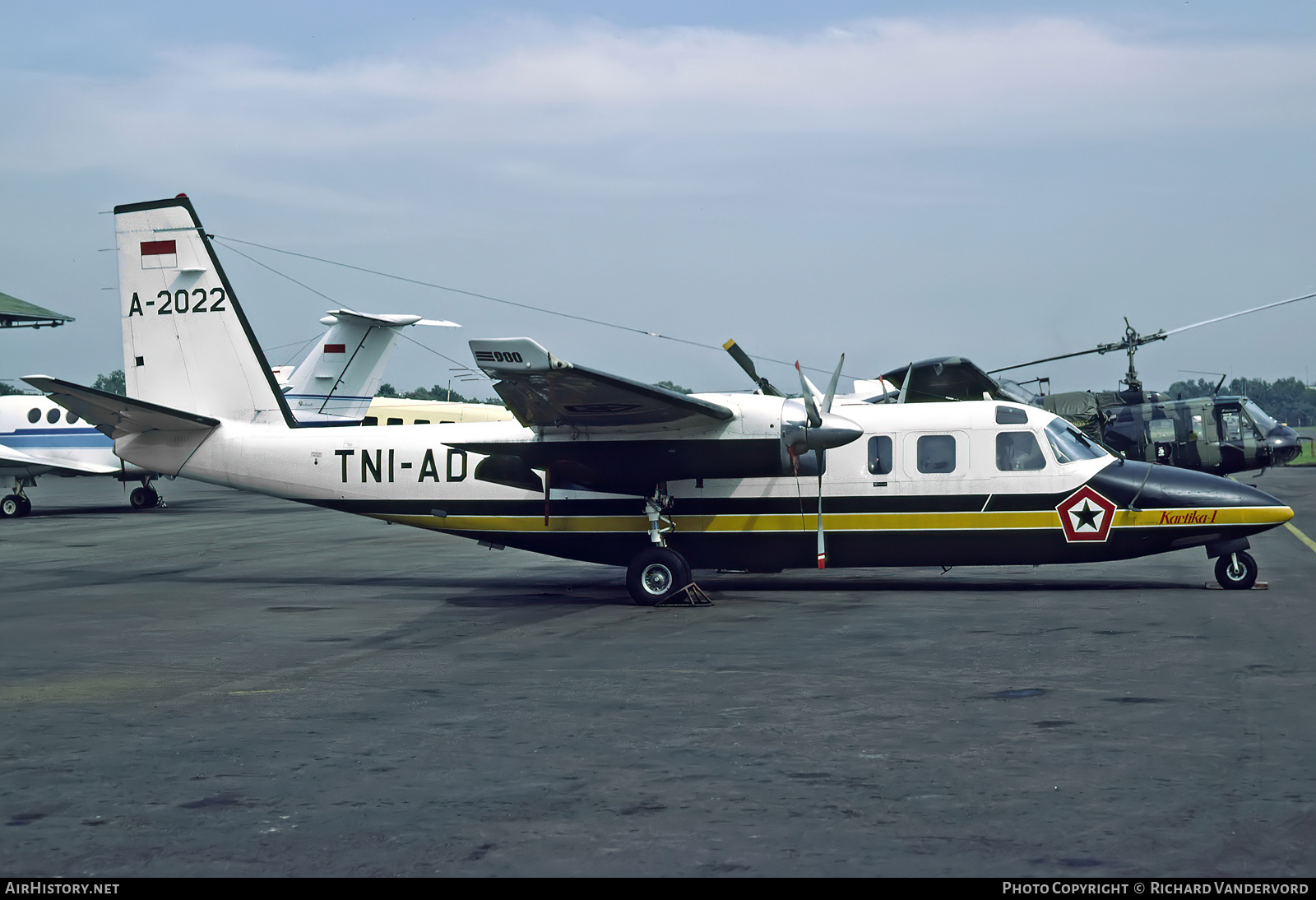 Aircraft Photo of A-2022 | Aero Commander 695 Jetprop 980 | Indonesia - Army | AirHistory.net #737771