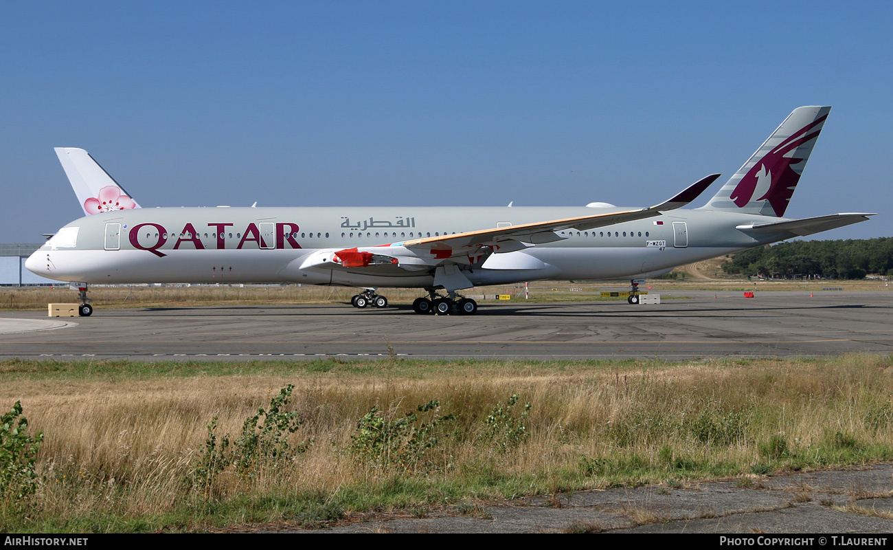 Aircraft Photo of F-WZGT | Airbus A350-941 | Qatar Airways | AirHistory.net #737779