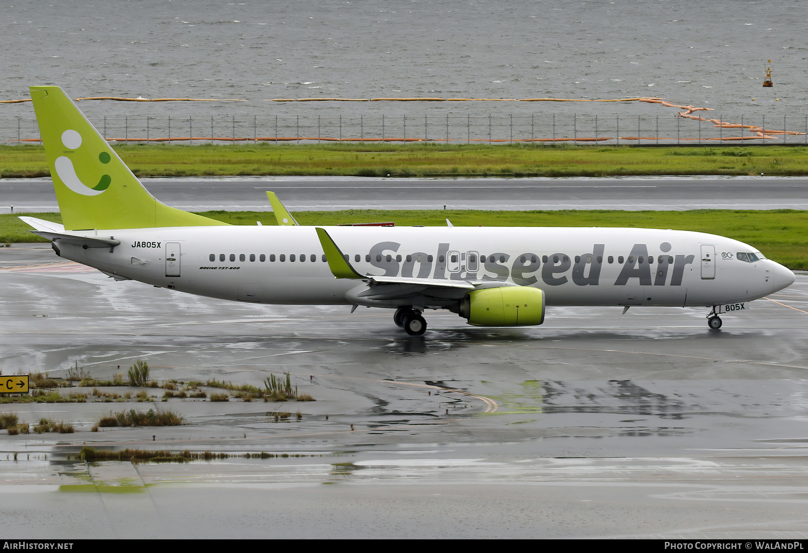 Aircraft Photo of JA805X | Boeing 737-86N | Solaseed Air | AirHistory.net #737781