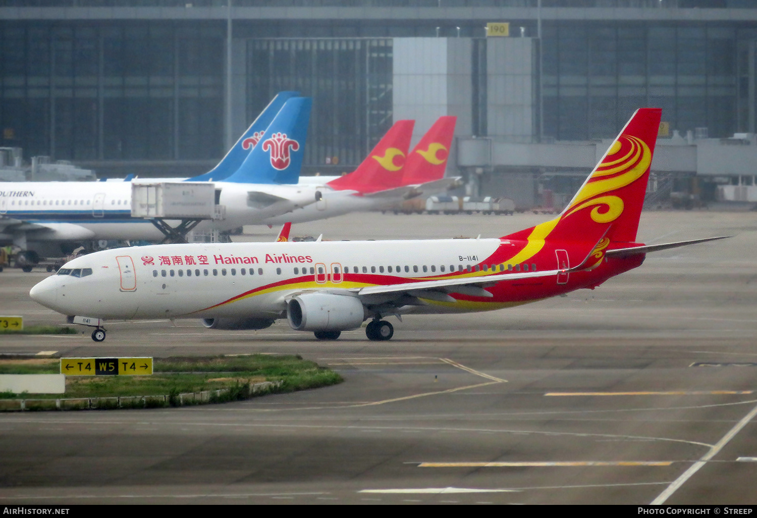 Aircraft Photo of B-1141 | Boeing 737-800 | Hainan Airlines | AirHistory.net #737796