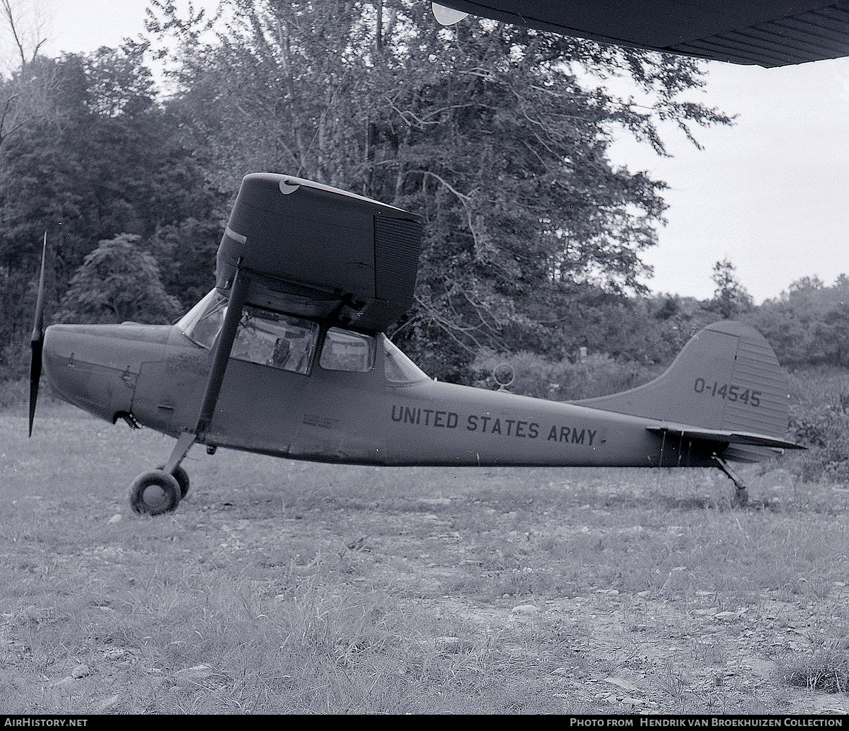 Aircraft Photo of 51-4545 / 0-14545 | Cessna L-19A Bird Dog | USA - Army | AirHistory.net #737809