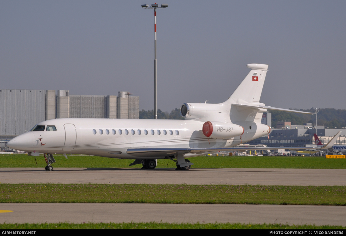 Aircraft Photo of HB-JST | Dassault Falcon 7X | AirHistory.net #737819