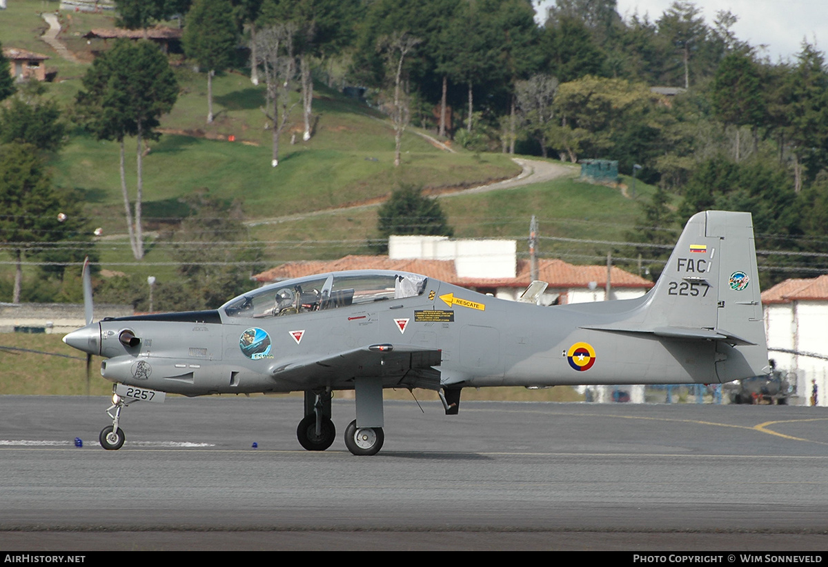 Aircraft Photo of FAC2257 | Embraer AT-27 Tucano | Colombia - Air Force | AirHistory.net #737842