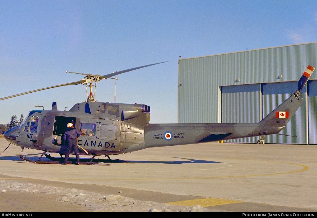 Aircraft Photo of 135113 | Bell CH-135 Twin Huey | Canada - Air Force | AirHistory.net #737847