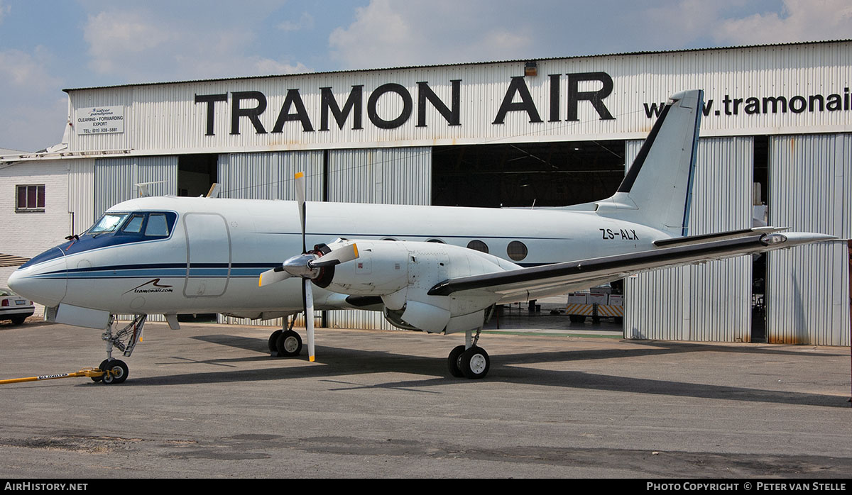 Aircraft Photo of ZS-ALX | Grumman G-159 Gulfstream I | Tramon Air | AirHistory.net #737855