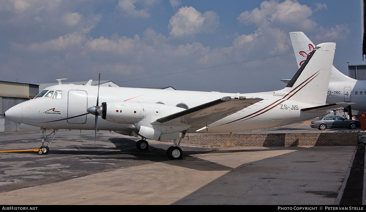 Aircraft Photo of ZS-JIS | Grumman G-159 Gulfstream I | Tramon Air | AirHistory.net #737857