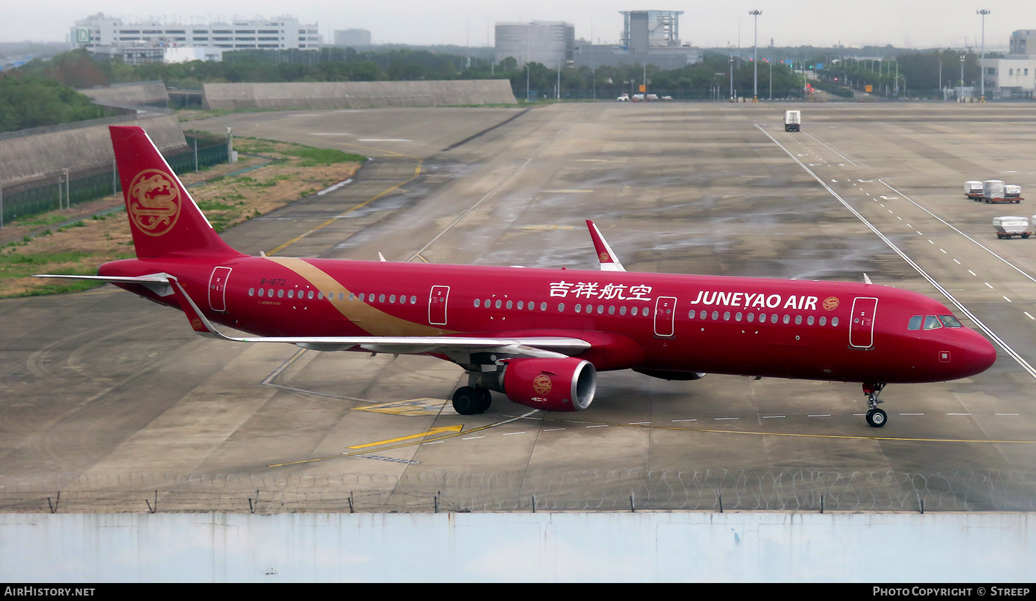 Aircraft Photo of B-1872 | Airbus A321-211 | Juneyao Airlines | AirHistory.net #737867