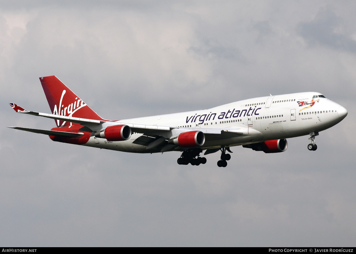 Aircraft Photo of G-VHOT | Boeing 747-4Q8 | Virgin Atlantic Airways | AirHistory.net #737872