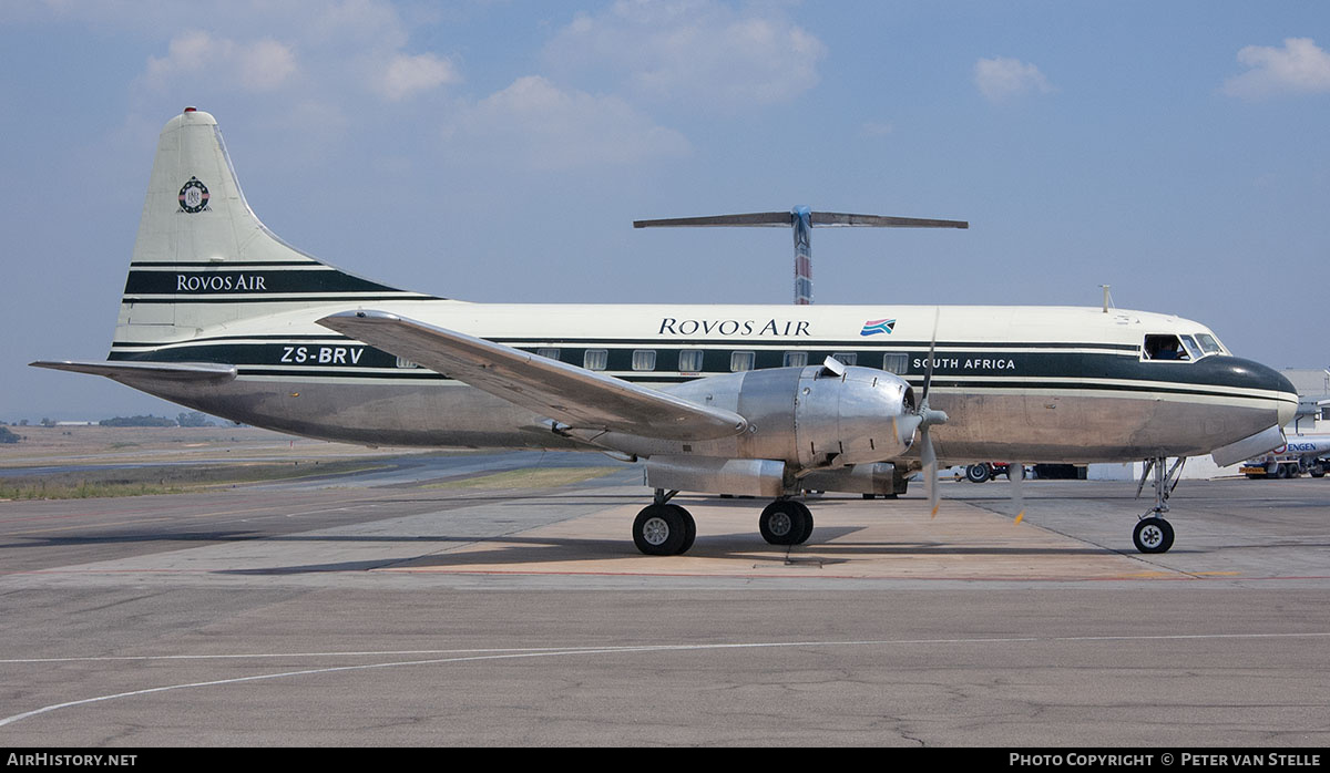 Aircraft Photo of ZS-BRV | Convair 340-68 | Rovos Air | AirHistory.net #737878