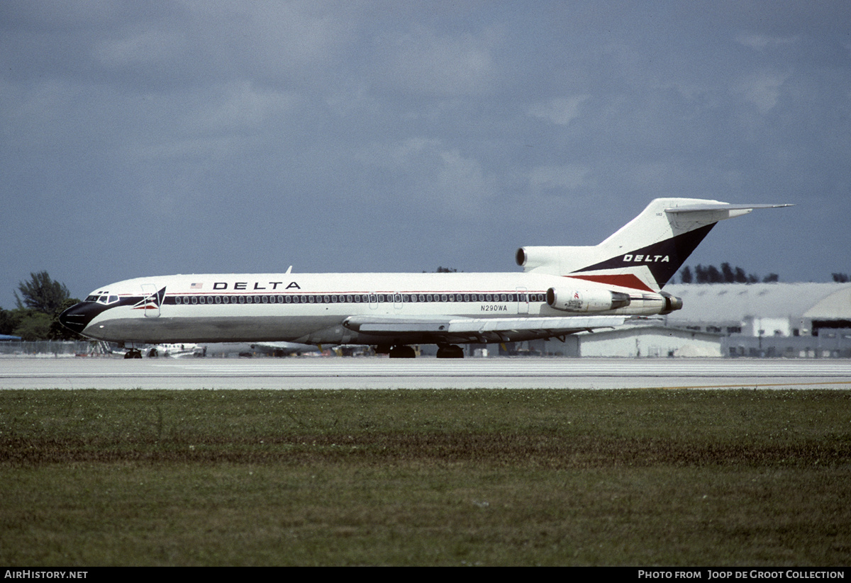 Aircraft Photo of N290WA | Boeing 727-247/Adv | Delta Air Lines | AirHistory.net #737890