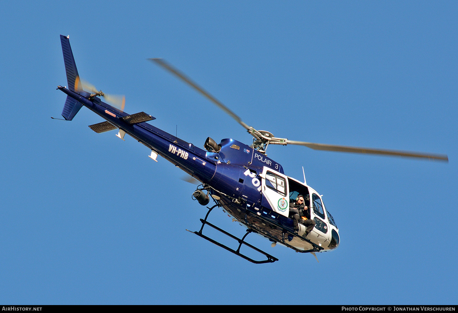 Aircraft Photo of VH-PHB | Eurocopter AS-350B-2 Ecureuil | New South Wales Police Service | AirHistory.net #737893