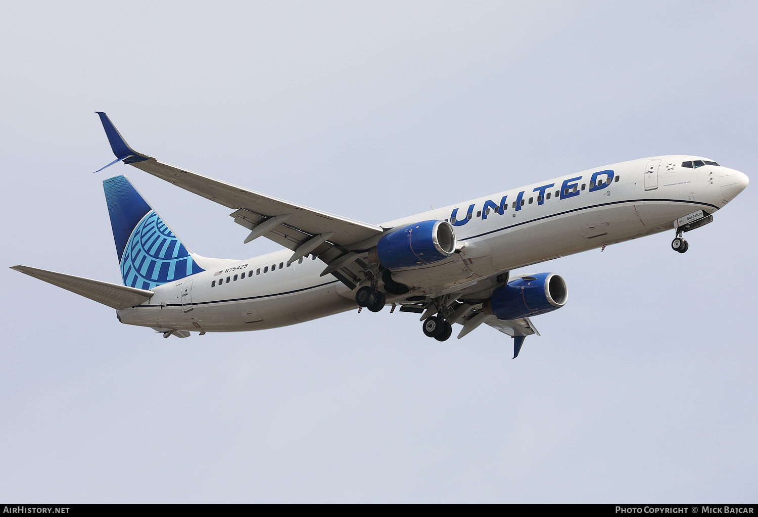 Aircraft Photo of N75429 | Boeing 737-924/ER | United Airlines | AirHistory.net #737898