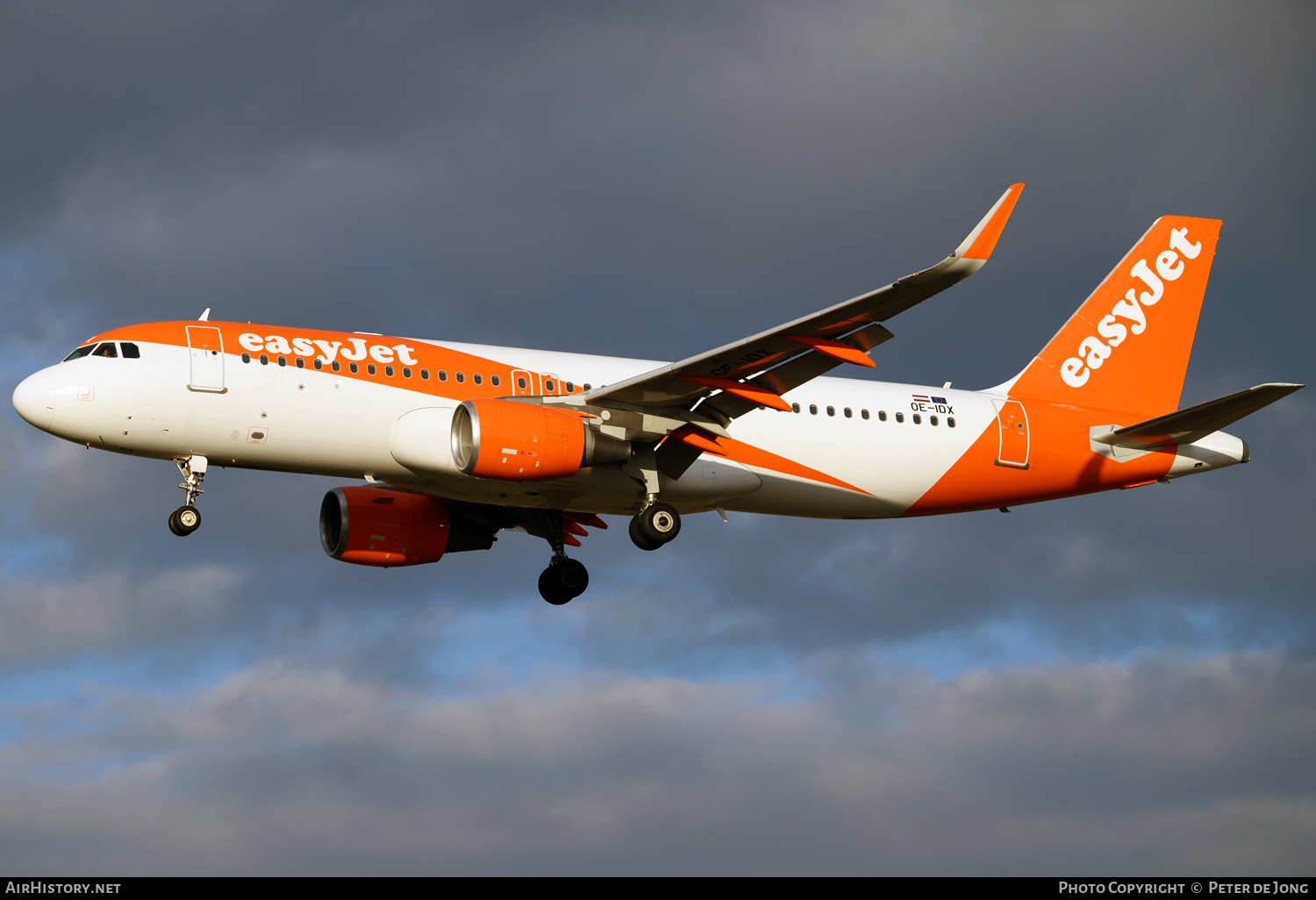 Aircraft Photo of OE-IDX | Airbus A320-216 | EasyJet | AirHistory.net #737904