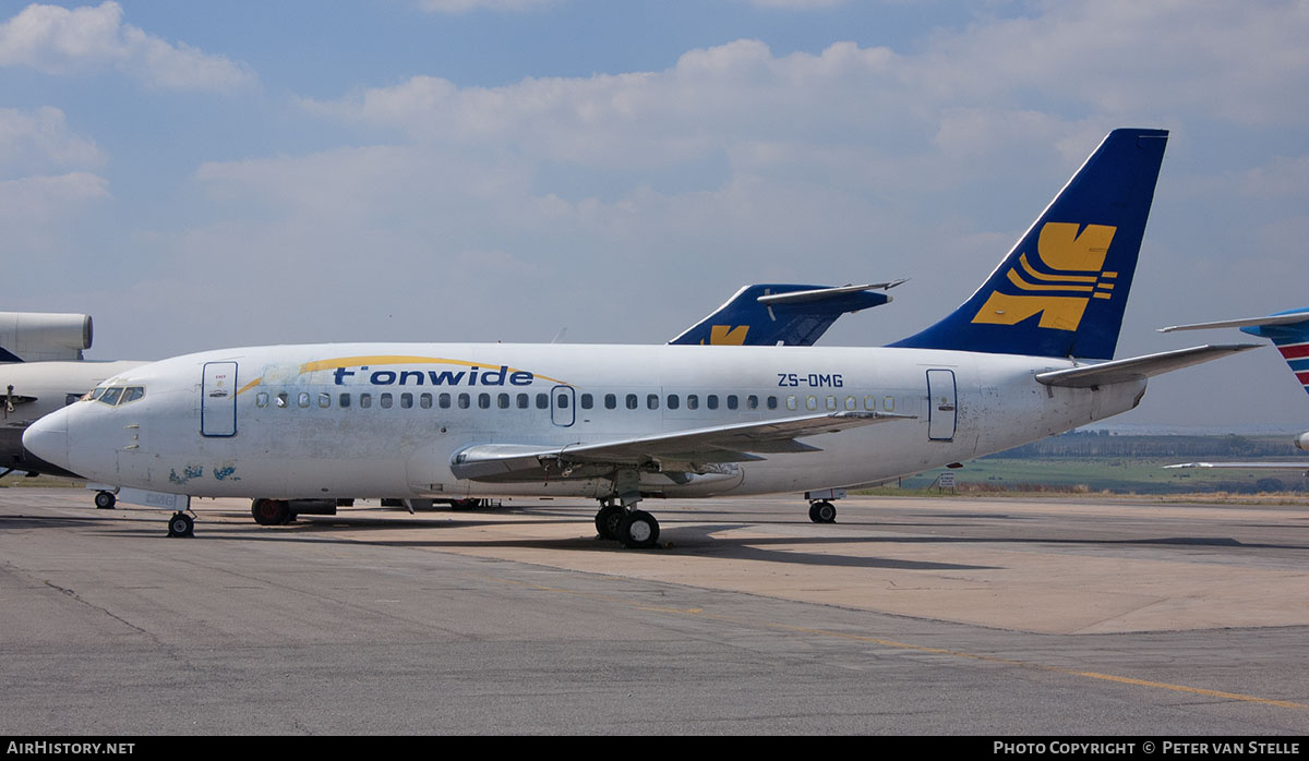 Aircraft Photo of ZS-OMG | Boeing 737-230/Adv | Nationwide Airlines | AirHistory.net #737916
