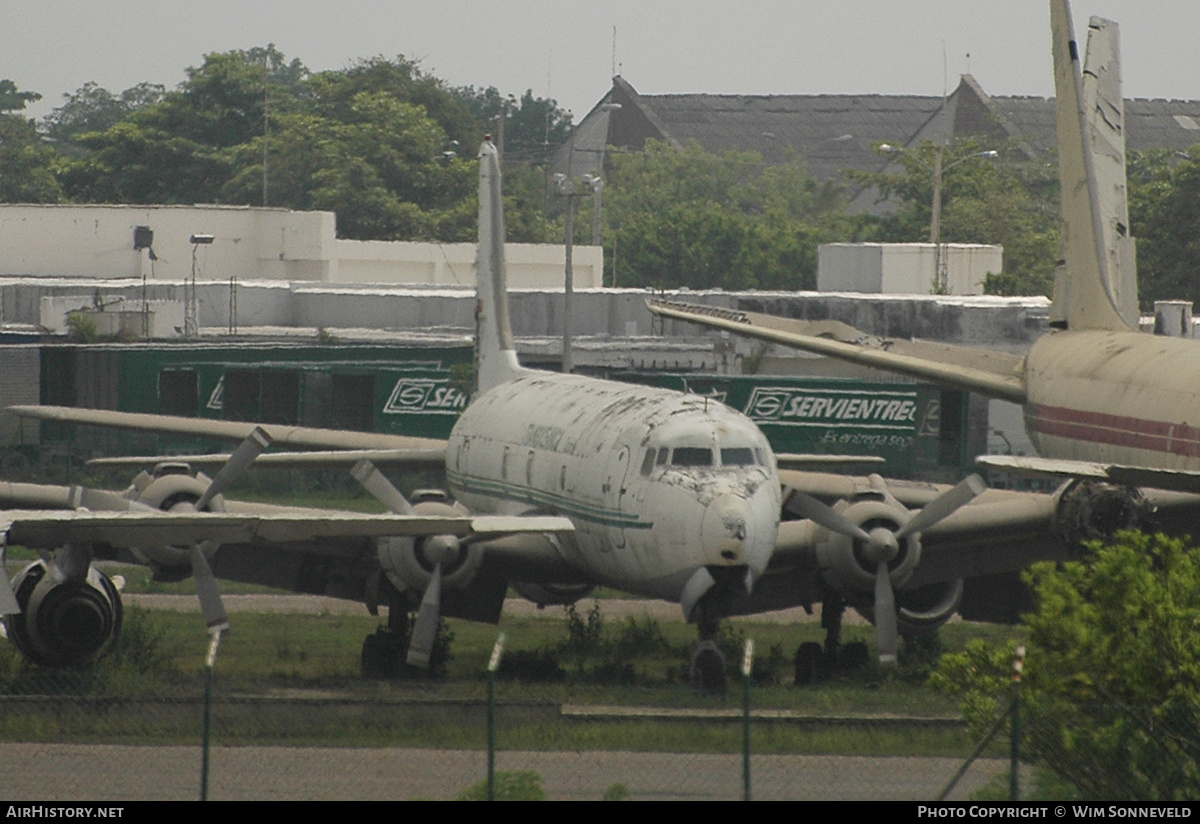 Aircraft Photo of HK-3530X | Douglas C-118B Liftmaster | Transoceanica Colombia | AirHistory.net #737933