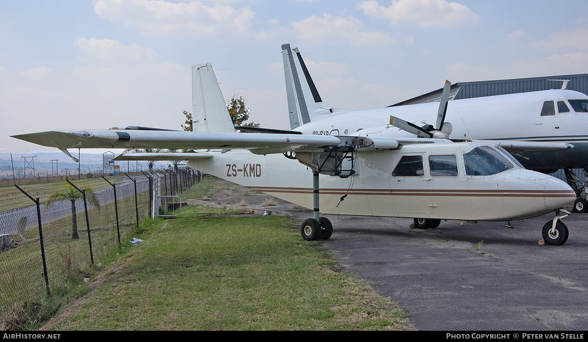 Aircraft Photo of ZS-KMD | Britten-Norman BN-2B-21 Islander | AirHistory.net #737940