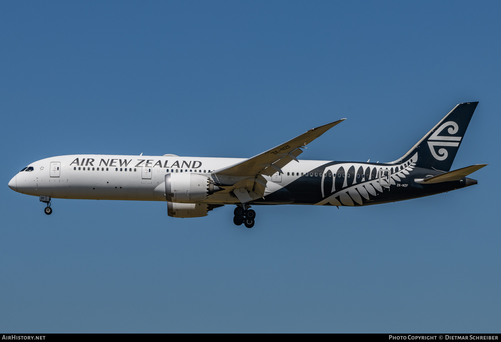 Aircraft Photo of ZK-NZF | Boeing 787-9 Dreamliner | Air New Zealand | AirHistory.net #737953