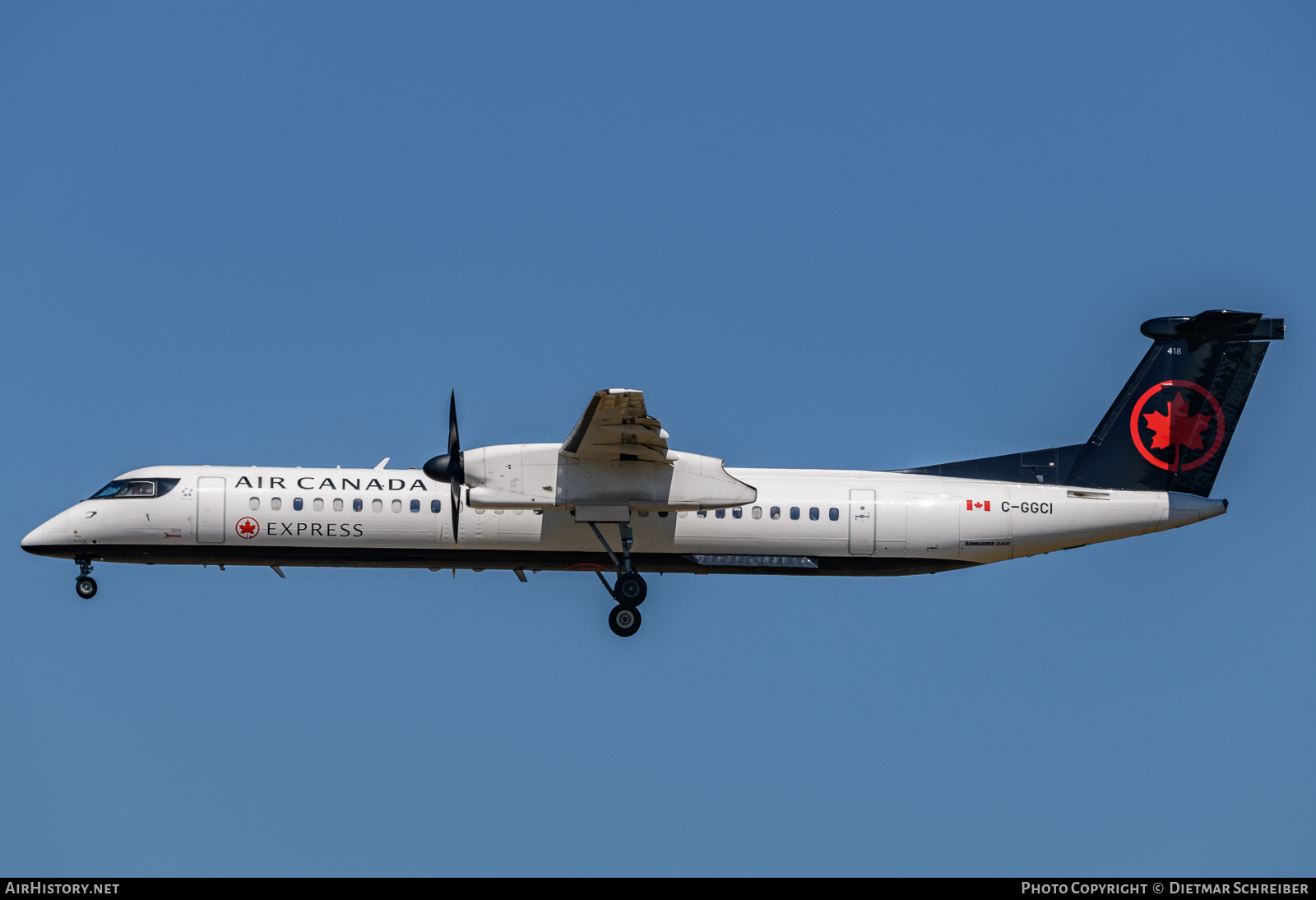 Aircraft Photo of C-GGCI | Bombardier DHC-8-402 Dash 8 | Air Canada Express | AirHistory.net #737962