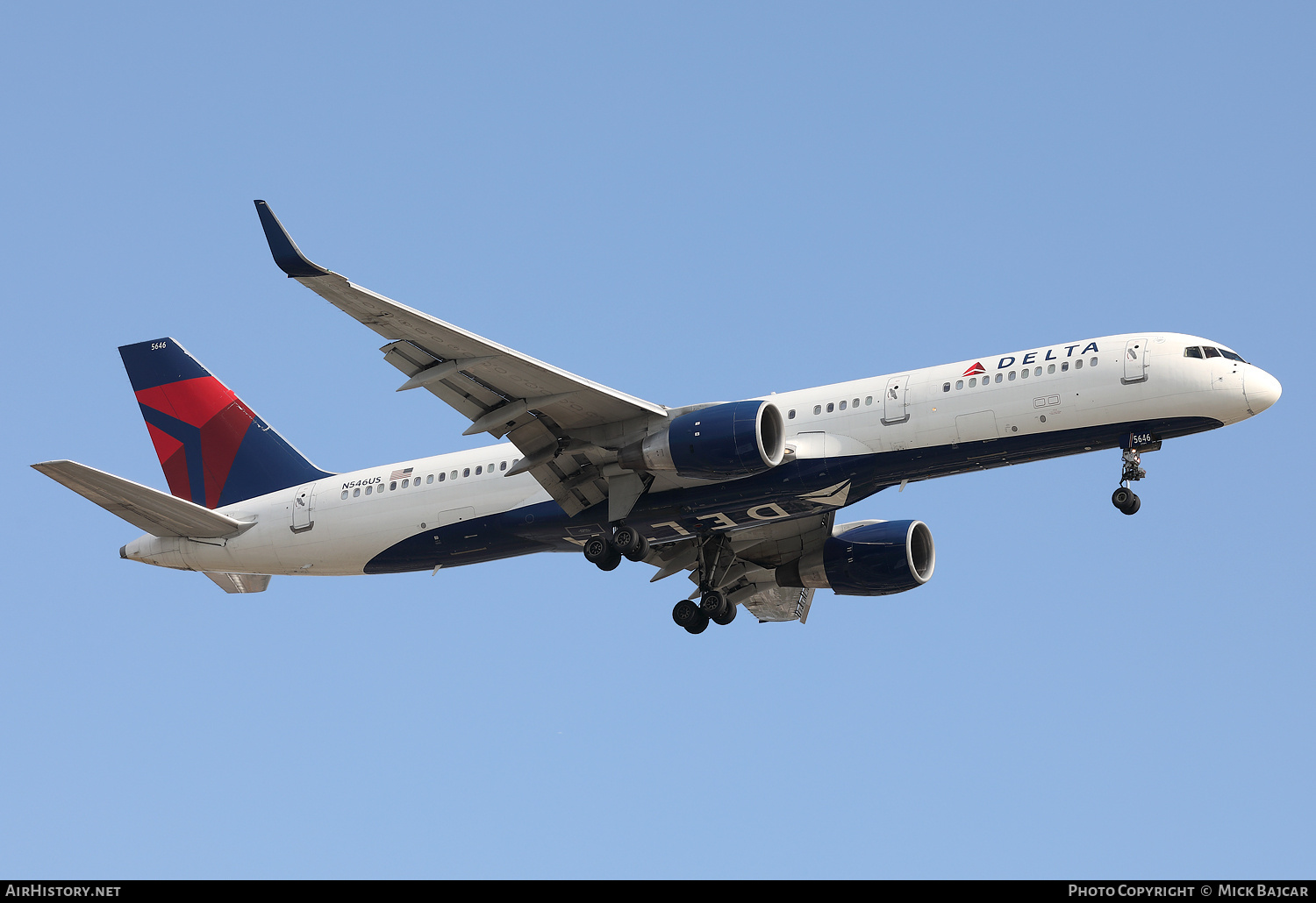 Aircraft Photo of N546US | Boeing 757-251 | Delta Air Lines | AirHistory.net #737972