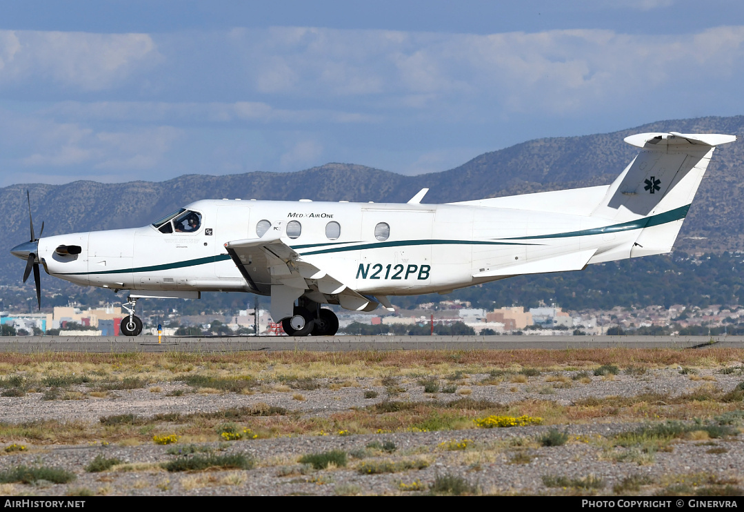 Aircraft Photo of N212PB | Pilatus PC-12/45 | MedX AirOne | AirHistory.net #737990