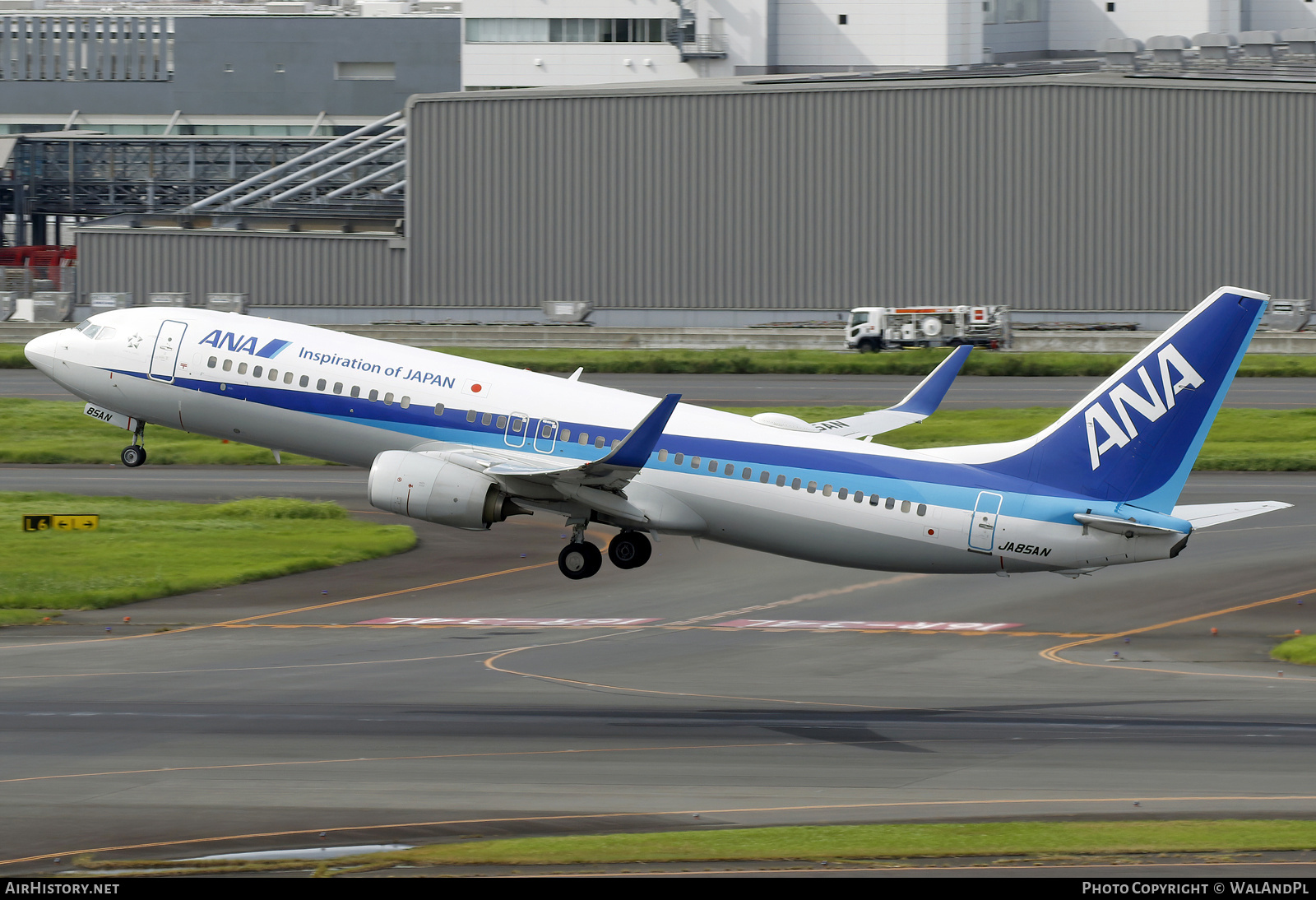 Aircraft Photo of JA85AN | Boeing 737-881 | All Nippon Airways - ANA | AirHistory.net #738007