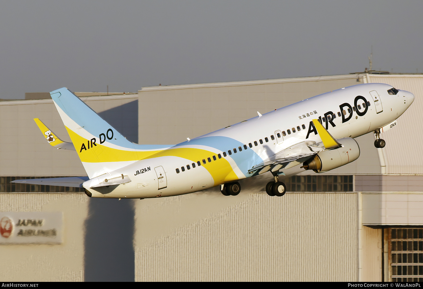 Aircraft Photo of JA12AN | Boeing 737-781 | Air Do | AirHistory.net #738013
